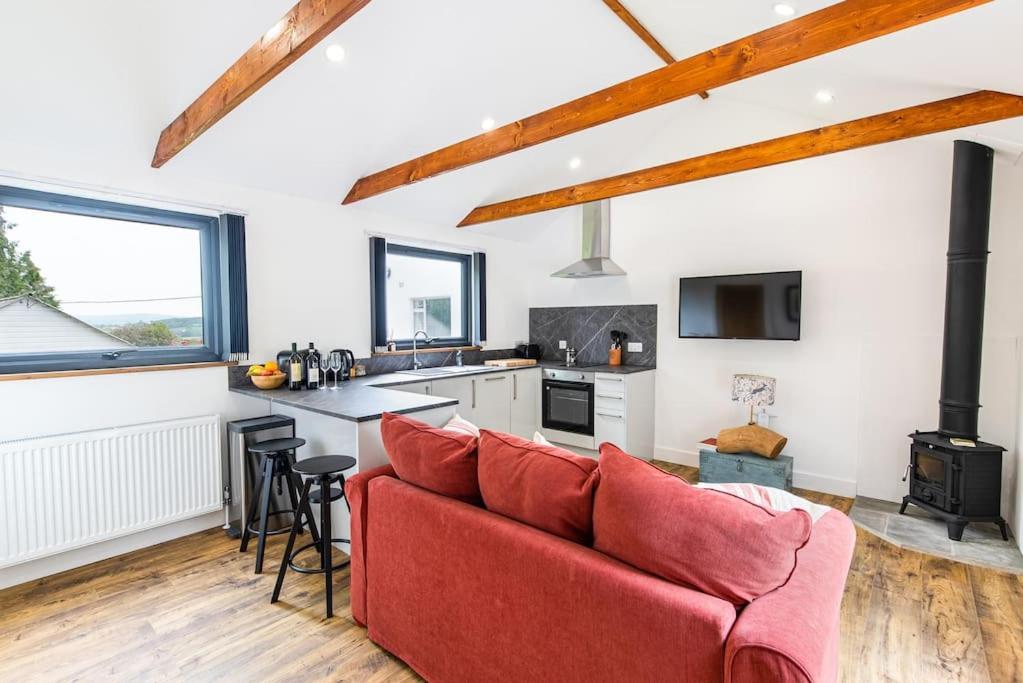 A Cornish Cabin In The Tamar Valley Gunnislake ภายนอก รูปภาพ